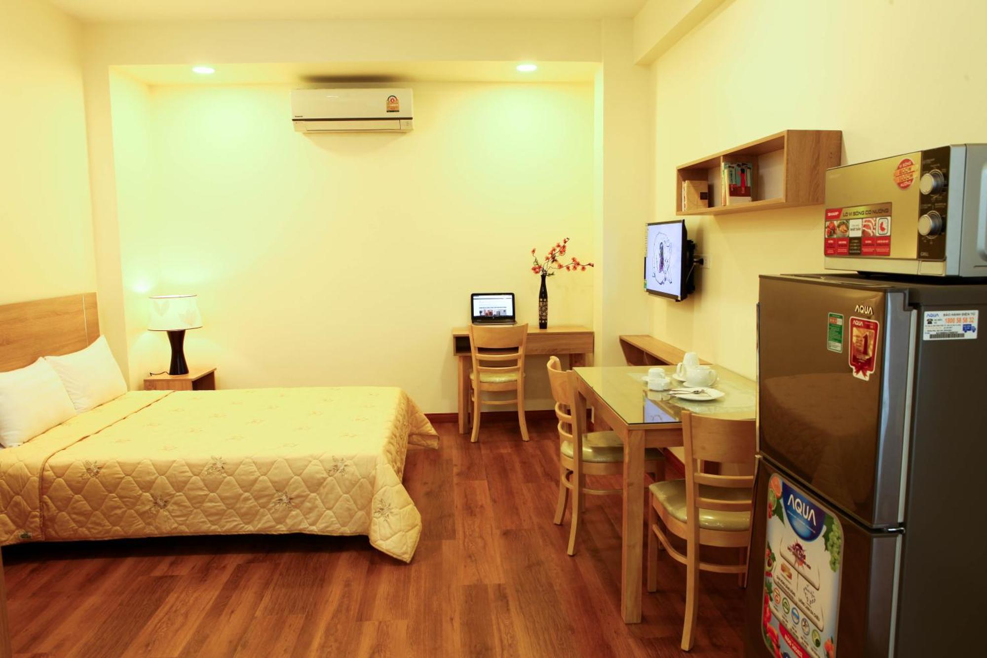 The Green View V Hotel & Serviced Apartment 胡志明市 外观 照片