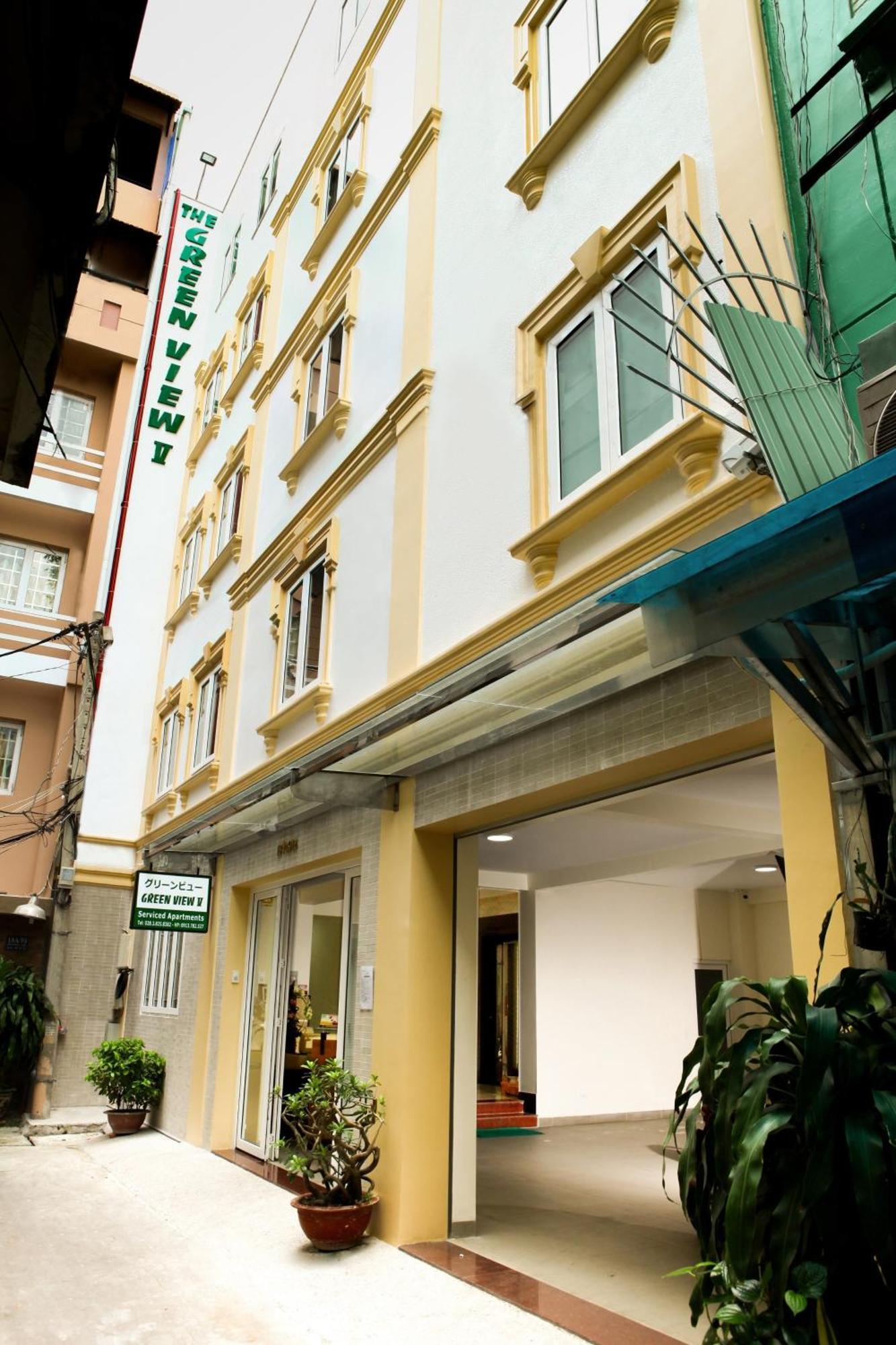 The Green View V Hotel & Serviced Apartment 胡志明市 外观 照片